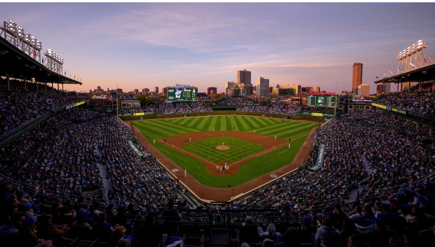 Wrigley Field venue view